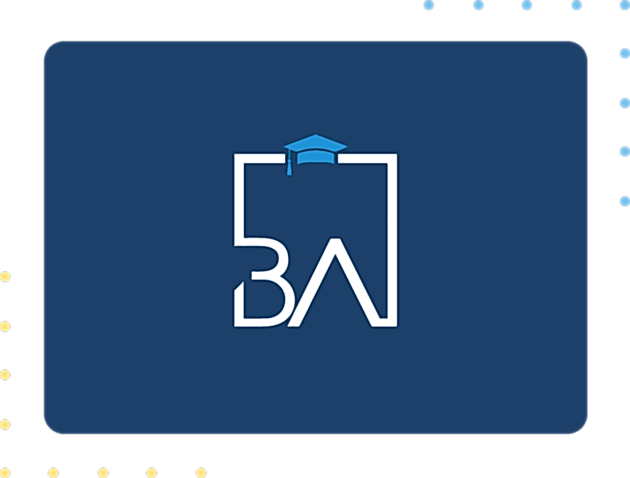 arka fonu koyu olan bilişim academy logosu
